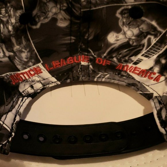 JUSTICE LEAGUE Boys/Youth Flat Bill Baseball Cap S - Picture 11 of 12